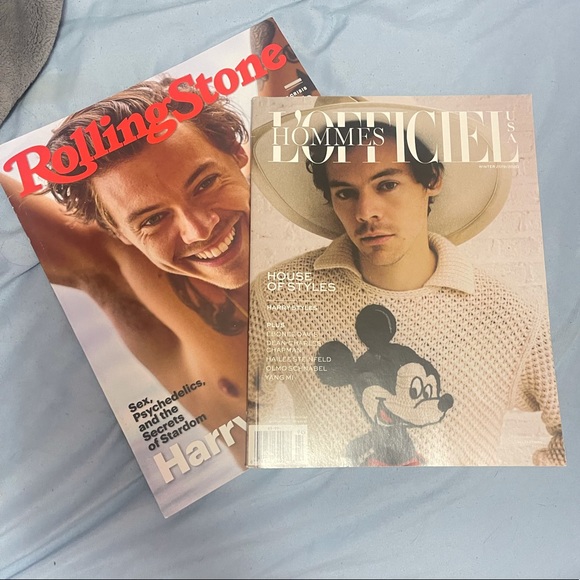 1D Accessories - sold! harry styles mags 🦥